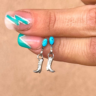 RTS ★ Boooooots Drop Earrings