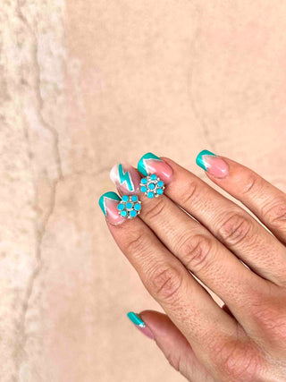 RTS ★ Zuni Flower Studs
