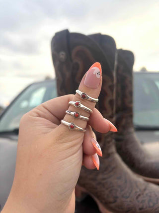 RTS ★ Staple Red Coral Ring