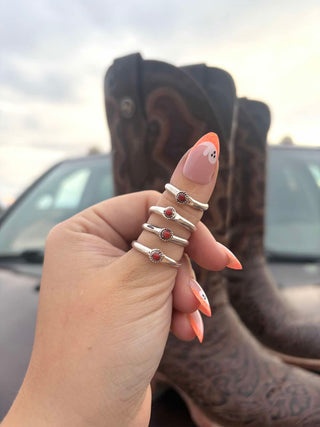 RTS ★ Staple Red Coral Ring