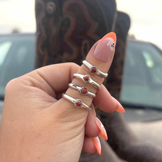 RTS ★ Staple Red Coral Ring