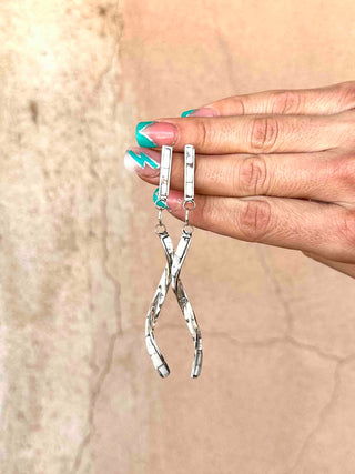 RTS ★ Spiral Drop Earrings ★ Wild Horse