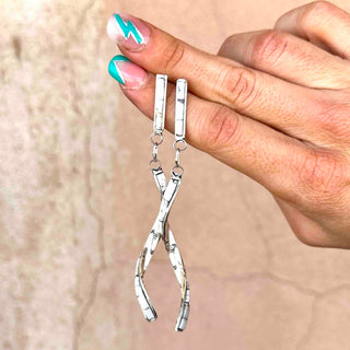 RTS ★ Spiral Drop Earrings ★ Wild Horse