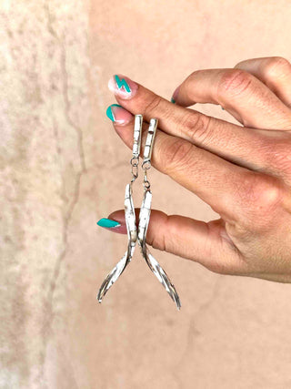 RTS ★ Spiral Drop Earrings ★ Wild Horse