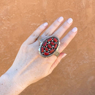 RTS ★ 10 Stone Coral Power Cuff