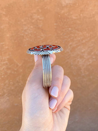 RTS ★ 10 Stone Coral Power Cuff