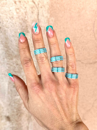 RTS ★ 3 Row Cuff Ring