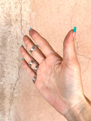 RTS ★ 3 Row Cuff Ring