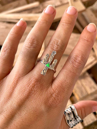 Go Sit On A Cactus Ring