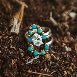 Lionheart Topaz Stacker Trinity - Teardrop