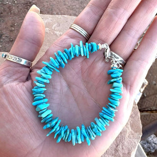 RTS ★ Kingman Chip Turquoise Bracelet
