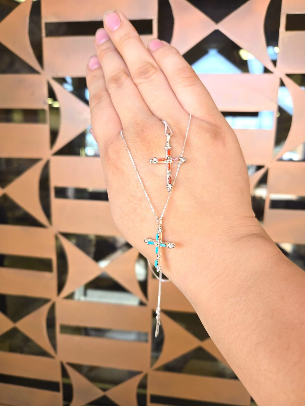 RTS ☆ Heaven Sent Cross Necklace – Turquoise Tuesday