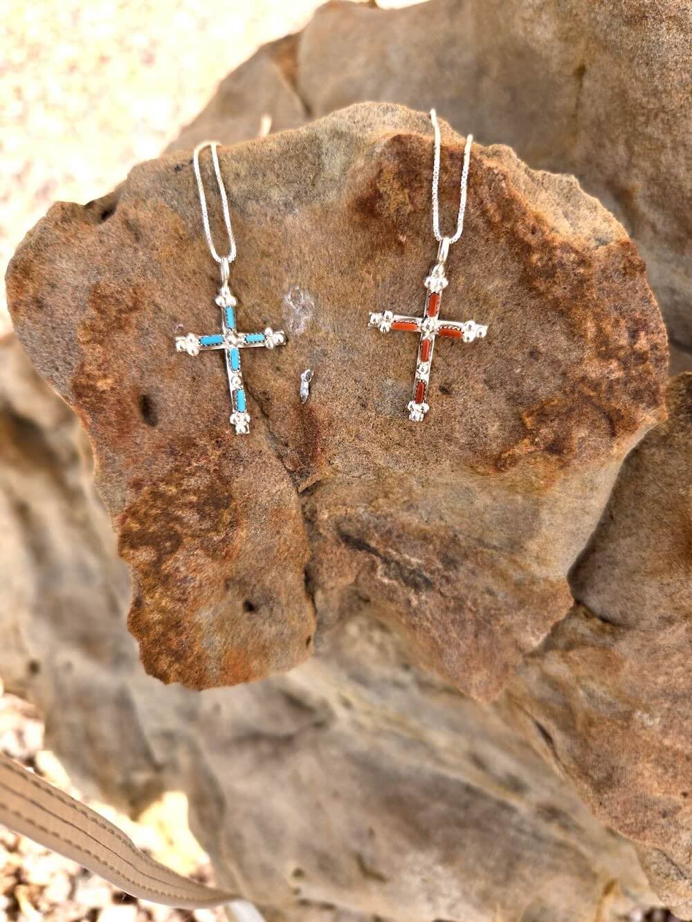RTS ☆ Heaven Sent Cross Necklace – Turquoise Tuesday