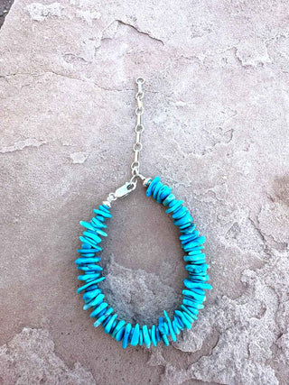 RTS ★ Kingman Chip Turquoise Bracelet