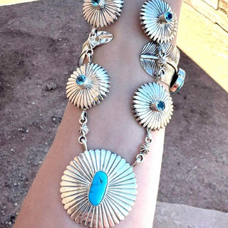 RTS ★ Swiss Topaz Medallion Necklace