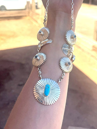 RTS ★ Swiss Topaz Medallion Necklace