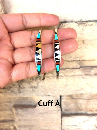 RTS ★ Zuni Precious Inlay Cuff