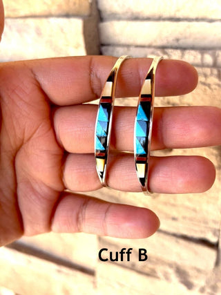 RTS ★ Zuni Precious Inlay Cuff