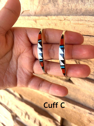 RTS ★ Zuni Precious Inlay Cuff
