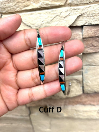 RTS ★ Zuni Precious Inlay Cuff