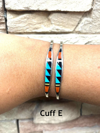 RTS ★ Zuni Precious Inlay Cuff