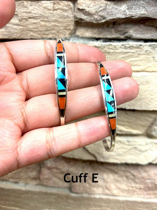 RTS ★ Zuni Precious Inlay Cuff