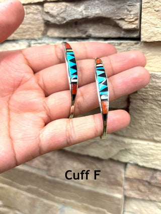 RTS ★ Zuni Precious Inlay Cuff