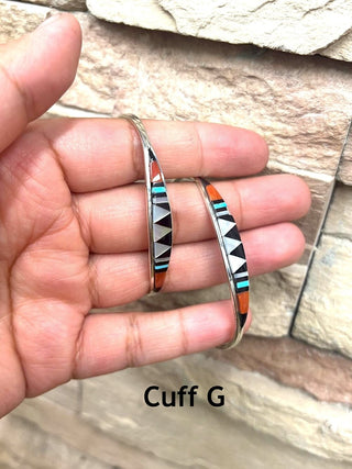 RTS ★ Zuni Precious Inlay Cuff