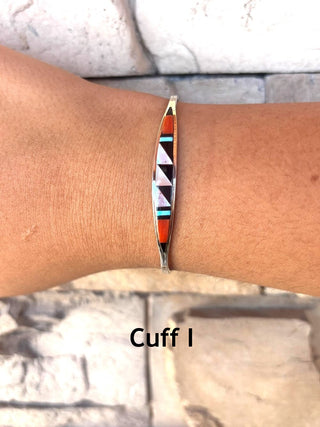 RTS ★ Zuni Precious Inlay Cuff