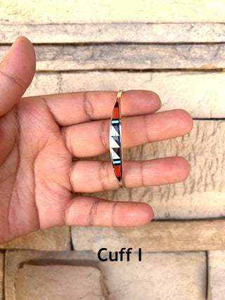 RTS ★ Zuni Precious Inlay Cuff
