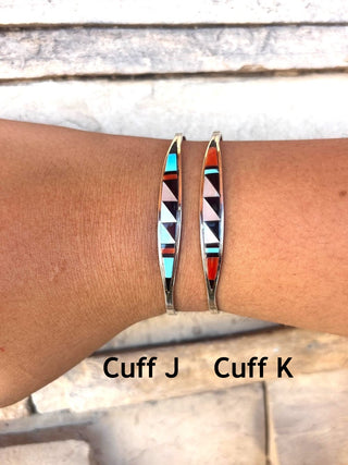 RTS ★ Zuni Precious Inlay Cuff