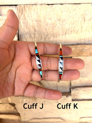 RTS ★ Zuni Precious Inlay Cuff