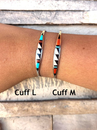 RTS ★ Zuni Precious Inlay Cuff
