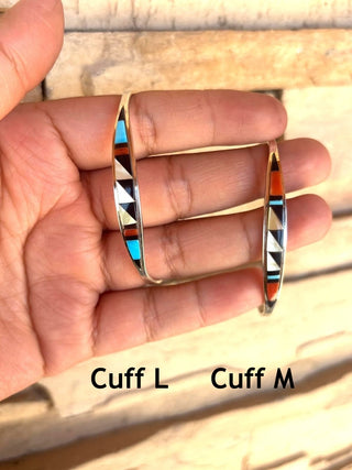 RTS ★ Zuni Precious Inlay Cuff