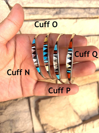 RTS ★ Zuni Precious Inlay Cuff