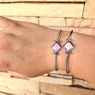 RTS ★ Pink Shell Diamond Sleeves Cuff