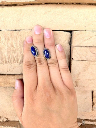 RTS ★ Lapis Lazuli Oval Studs