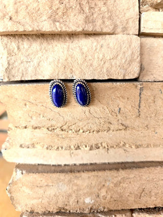 RTS ★ Lapis Lazuli Oval Studs