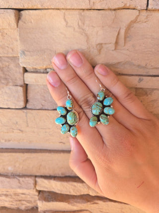RTS ★ Navajo Half Cluster Drop Earrings