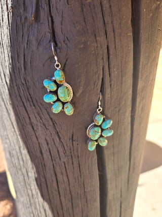 RTS ★ Navajo Half Cluster Drop Earrings