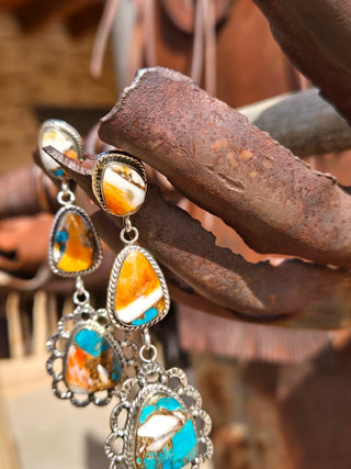 RTS ★ Triple The Happiness Drop Earrings