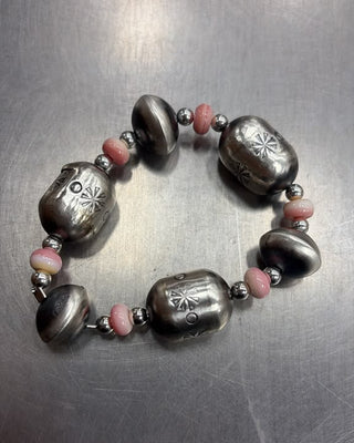 RTS ★ Chunky Pink Beaded Bracelet