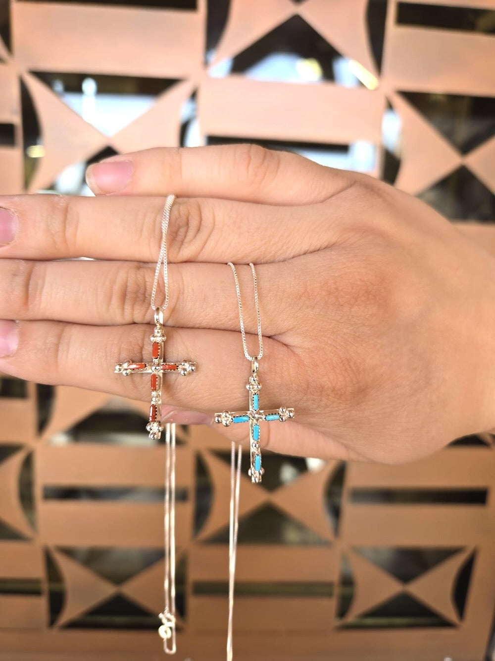 アクセサリー ruirui RTS ☆ Heaven Sent Cross Necklace – Turquoise Tuesday