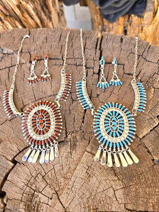 RTS ★ Clear Skies Ahead Necklace + Earrings Set