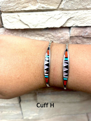 RTS ★ Zuni Precious Inlay Cuff