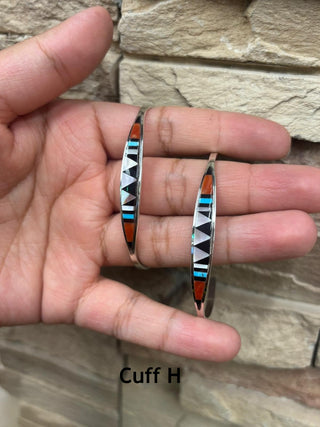 RTS ★ Zuni Precious Inlay Cuff