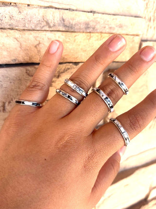 RTS ★ White Buffalo Infinity Inlay Ring