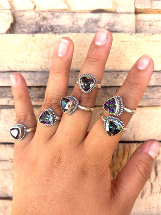 RTS ★ Mystic Topaz Solitaire Ring