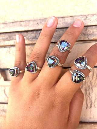 RTS ★ Mystic Topaz Solitaire Ring