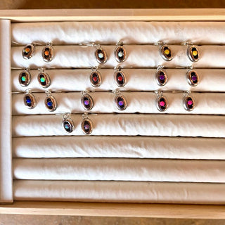 RTS ★ Faux Opal Shadowbox Earrings